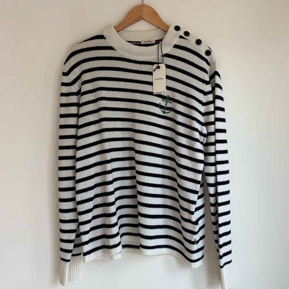 Serge Blanco sailor sweater